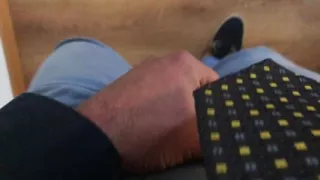 Very horny in stepmother's office