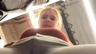 Masturbating in public