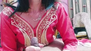 Slutty MILF with Soft Hands takes good care of BBC