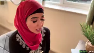 Aaliyah Yasin Tries Not to Swallow Her Stepbrothers Cum