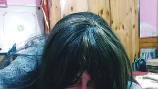 Perfect Face babe treated a huge black cock to relax