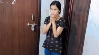 Cute step sister ko chocolate deke pel diya