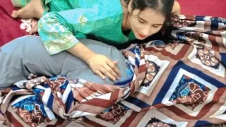 Sali ne soye huye jija ko land chusa aur chudbaya