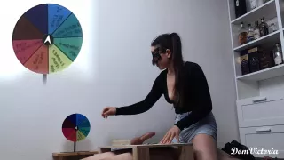 Wheel Of Teasing, Sounding, Ball Busting What Will It Be