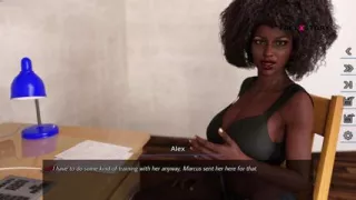 Dreams of Desire - Latisha Showing Her Huge Breasts to Alex While She Is Helping His Studies..