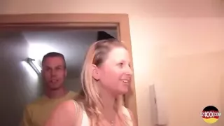 Horny Blonde MILF From Germany Pleasing Her Big Cock Neighbor