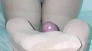 Feet fetish backward from step sister