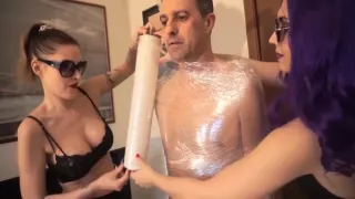 Two Girls One Slave With One Two