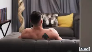 MEN - Submissive Santana XXL Spreads His Ass Wide Open And Is Eager To Feel Michael Jackman's Cock Inside