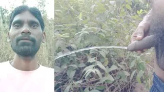 Rajesh Playboy 993 Public Outdoor Pissing in the Jungle Outside. Spanking Butt