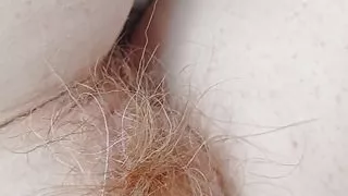 He is fingering my red pussy