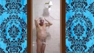 Meu Banho Gostoso Com o Pau Duro 016