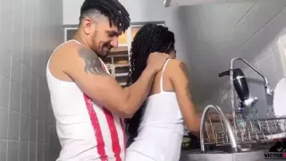 Gifted Fucking Novinha's Ass