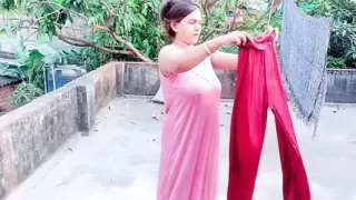 Indian desi married couple hot homemade video in hindi (full video)