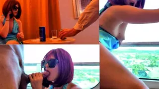 In the HOTEL I'll cuckold you with the waiter!