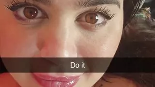 Latina Ex-gf Sends You Daily Snaps Humiliating Your Small Cock