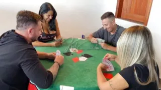 The card game ended up becoming a couple exchange.