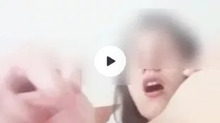 Perfect wife playing with her toys