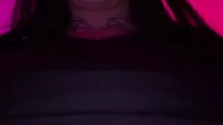 Goth Mommy sexy striptease JOI dirty talk