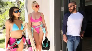 Hot Girls With Tools With Xander Corvus, Kendra Sunderland, Maya Woulfe - Brazzers