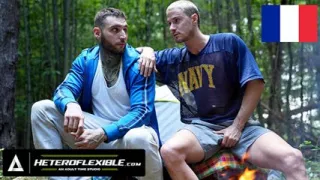 HETEROFLEXIBLE - Curious Str8 Hunks Skyy Knox & Tony D'Angelo Fuck In The Woods - FRENCH SUBTITLES