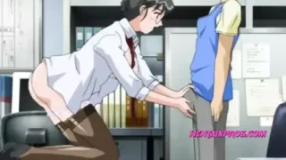 18 years old young student fucks with his teacher - Hentai Uncensored