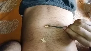 My Belly and hairy navel