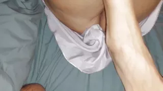 Mature Blonde Amateur Wife Enjoys Pussy Sex and Feet Worship