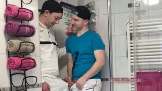 Sportswear Piss Fuck in the Shower