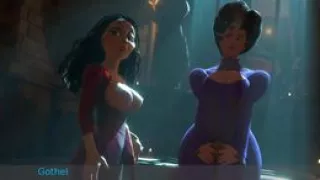 The Milfsgiving Feast - Ep 16 Threesome Anal Game by Foxie2k