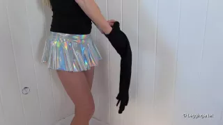 Long Gloves And Mini Skirt, Part 2