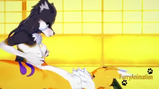 Furry Hentai Zelda Digimon - Wolf Link Is Fucked By Renamon