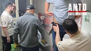 I Convince This Handsome Hetero Married Plumber to Try His First Blowjob by a Man and He Let's Me Suck Him Until He Cums