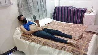 Desi cute boy in full mood