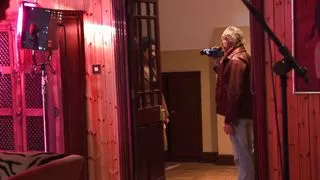 Group gangbang with Georgina Smith a MILF with hairy pussy