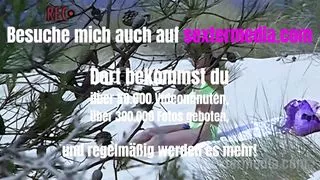 Beach Slut Beata Alone in the Dunes