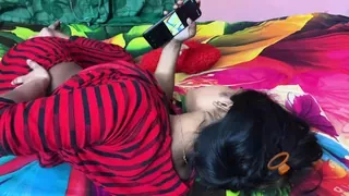 My sexy grilfriend enjoying my hard Fucking when auntie is not at home