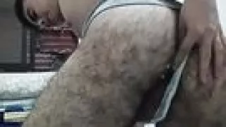 Shemale masturbating alone