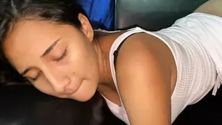 I fuck my stepsister when I'm alone at my parents' house