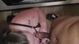 FUCKPIG Servicing Master's BBC Gets Rewarded With  A Facial