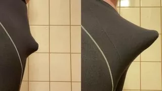 Tiny dick grows to big cock