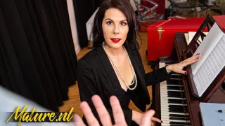 French Piano Teacher Gets Fucked In Her Ass By A Monster Cock