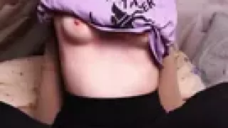 Tickling, Light BDSM Nipple Play of Amateur Wife