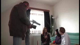 Hot German Brunette with Big Natural Tits Gets Fucked