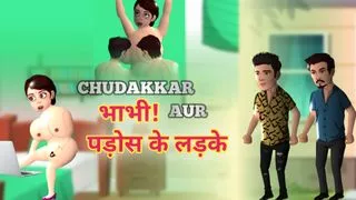 Unsatisfied Indian Bhabhi enjoys her both holes Penetrated by Two Big Cocks - Part 2