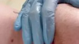 Horny girl with tight pink pussy