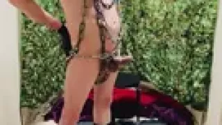 Hard Penis Tight Balls Solo Masturbation