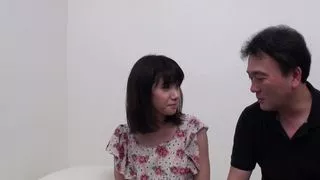 Young Japanese slut with pussy hair gets fucked in the pussy