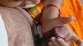 Desi Bhabi Sucking And Kissing Her Husband Penis.