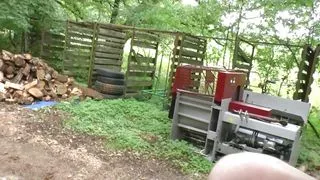 Mature couple pussy fucking pussy licking in the car